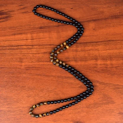 Multicolored Necklace with Bead Decor - Image 14