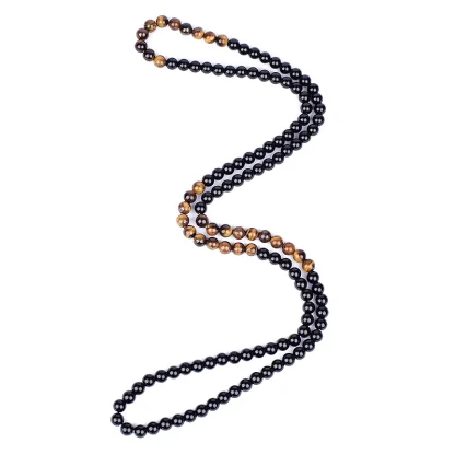 Multicolored Necklace with Bead Decor - Image 4