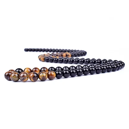 Multicolored Necklace with Bead Decor - Image 5