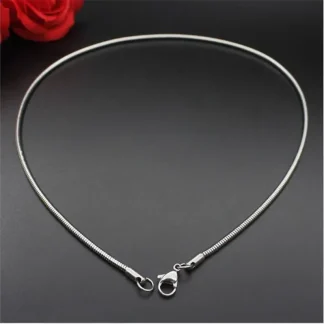 Minimalist Thin Snake Chain Necklace