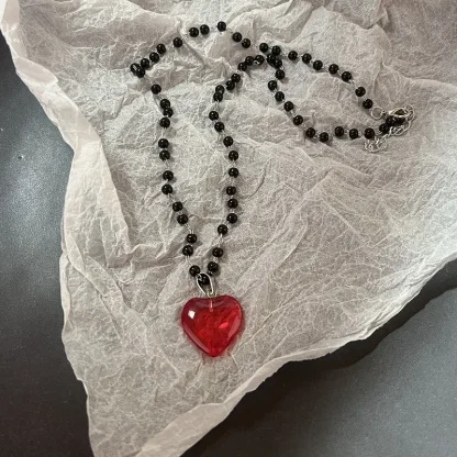 Hollow Out Necklace with Star Pendant - Image 8